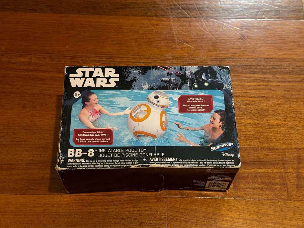 Swimways Star Wars BB-8 Inflatable Pool Toy NWT Star Wars